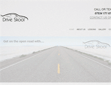 Tablet Screenshot of driveskool.com